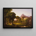 Droom van Arcadië - Thomas Cole — ingelijst kunstwerk aan de muur
