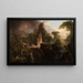 Expulsie uit de Hof van Eden - Thomas Cole — ingelijst kunstwerk aan de muur