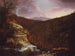 Van de top van de Kaaterskill-watervallen - Thomas Cole — weergave van het kunstwerk