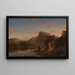 L'Allegro - Thomas Cole — ingelijst kunstwerk aan de muur