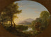 De molen bij zonsondergang - Thomas Cole — weergave van het kunstwerk