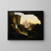 De waterafvoer van de zondvloed - Thomas Cole — ingelijst kunstwerk aan de muur