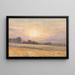 Landschap bij zonsondergang - Thomas Collier — ingelijst kunstwerk aan de muur