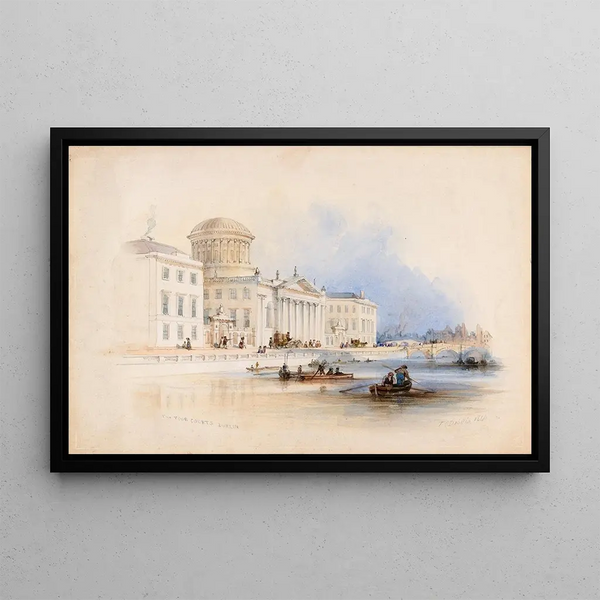 Thomas Colman Dibdin - The Four Courts Dublin.webp