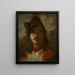 A Volunteer of 1792 - Thomas Couture — framed artwork on a wall