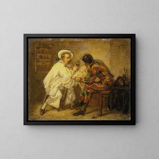 Thomas Couture - Harlequin and Pierrot.webp