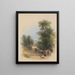 Le puits de St Keyne - Thomas Creswick — ingelijst kunstwerk aan de muur