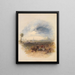 Waterloo Painting - Thomas Creswick — framed artwork on a wall