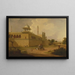 Jama Masjid Delhi - Thomas Daniell — ingelijst kunstwerk aan de muur