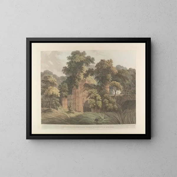 Oriental Scene Painting Pl04 - Thomas Daniell — framed artwork on a wall