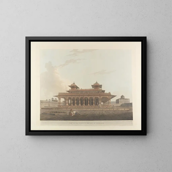 Oriental Scene Pl08 - Thomas Daniell — framed artwork on a wall