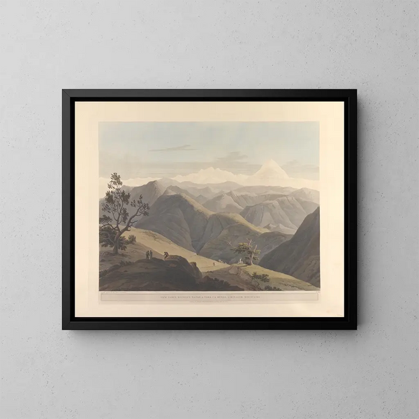 Oriental Scene Painting Pl25 - Thomas Daniell — framed artwork on a wall