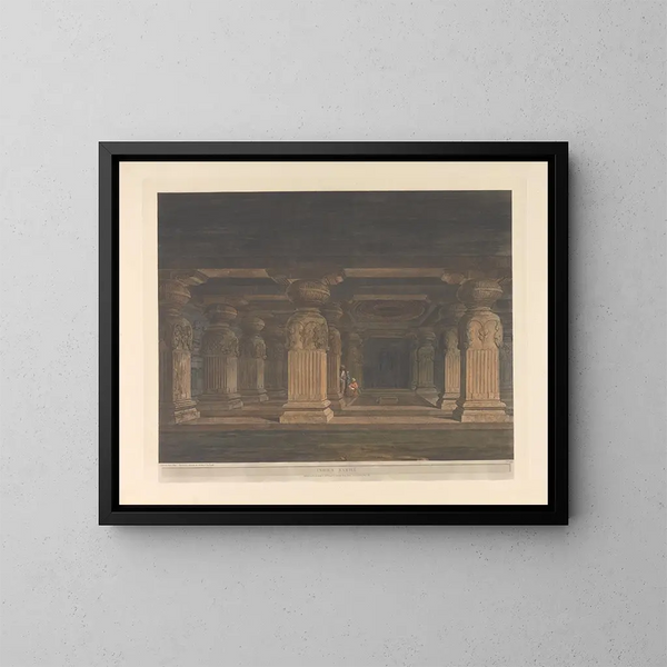 Oriental Scene Pl33 - Thomas Daniell — framed artwork on a wall