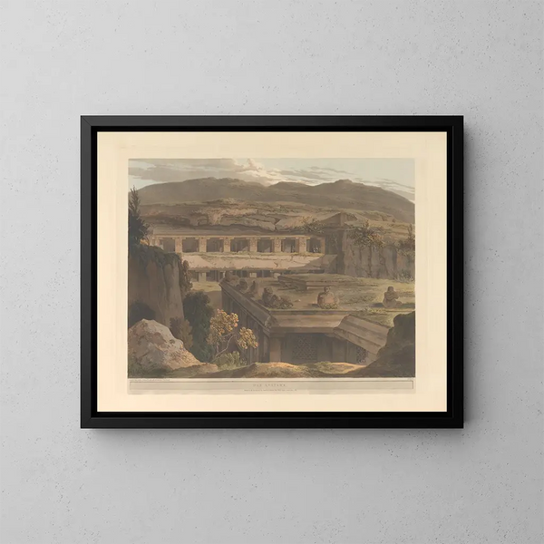 Oriental Scene Pl41 - Thomas Daniell — framed artwork on a wall
