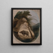 De Indiase neushoorn - Thomas Daniell — ingelijst kunstwerk aan de muur