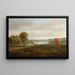 Uitzicht op de Hudson in de herfst - Thomas Doughty — ingelijst kunstwerk aan de muur