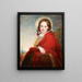 La fille aux courses - Thomas Duncan — ingelijst kunstwerk aan de muur
