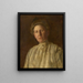 Annie C. Lochrey Husson mevrouw Louis Husson - Thomas Eakins — ingelijst kunstwerk aan de muur