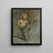 Lied van de cowboy - Thomas Eakins — ingelijst kunstwerk aan de muur