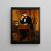 Dr. Horatio C. Wood - Thomas Eakins — ingelijst kunstwerk aan de muur