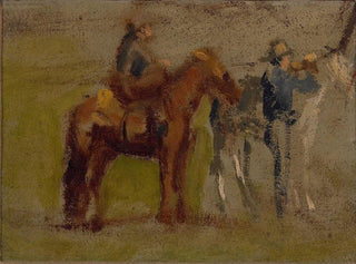 Thomas Eakins - Study for Cowboys in the Badlands.webp