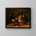 La Courtoisie - Thomas Eakins — ingelijst kunstwerk aan de muur