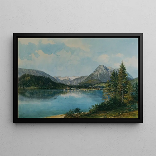 Thomas Ender - Der Altausseersee mit dem Dachstein.webp