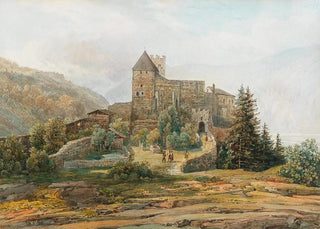Thomas Ender - Trostburg Castle in the Eisack Valley in the South Tyrol.webp