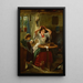 La toilette rustique - Thomas Faed — framed artwork on a wall