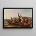 Émigration, de dag van vertrek: Goede Hemel, welke pijnen verduisterden deze vertrekdag, enz. Goldsmith - Thomas Falcon Marshall — ingelijst kunstwerk aan de muur