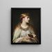 Ophélie - Thomas Francis Dicksee — framed artwork on a wall