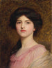 Portrait of Camille, daughter of Sutton Palmer - Thomas Francis Dicksee — artwork view