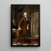 Portrait of John Allen of Bridgewater - Thomas Frye — framed artwork on a wall
