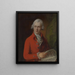 Charles Rousseau Burney 1747-1819 - Thomas Gainsborough — ingelijst kunstwerk aan de muur