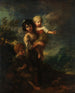 De kinderen van het chalet De houtverzamelaars - Thomas Gainsborough — weergave van het kunstwerk