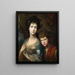 Elizabeth en Thomas Linley - Thomas Gainsborough — ingelijst kunstwerk aan de muur