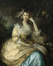 Frances Susanna Lady de Dunstanville - Thomas Gainsborough — weergave van het kunstwerk