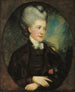 Lady Georgiana Poyntz Gravin Spencer - Thomas Gainsborough — weergave van het kunstwerk