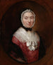 Dame met een pet van de maffia - Thomas Gainsborough — weergave van het kunstwerk