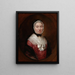 Dame met een pet van de maffia - Thomas Gainsborough — ingelijst kunstwerk aan de muur