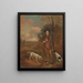 Major John Dade uit Tannington Suffolk - Thomas Gainsborough — ingelijst kunstwerk aan de muur