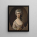 Marie Heberden - Thomas Gainsborough — ingelijst kunstwerk aan de muur