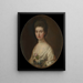 Mme Ralph Izard - Thomas Gainsborough — ingelijst kunstwerk aan de muur