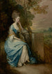 Portret van Anne gravin Chesterfield - Thomas Gainsborough — weergave van het kunstwerk
