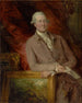 Portret van James Christie - Thomas Gainsborough — weergave van het kunstwerk