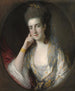 Portret van Mary Wise - Thomas Gainsborough — weergave van het kunstwerk