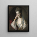 Portret van Mary Wise - Thomas Gainsborough — ingelijst kunstwerk aan de muur