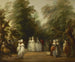 Le Mall in het park St James - Thomas Gainsborough — weergave van het kunstwerk