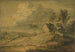 Boslandschap met cottage, koeien en schapen - Thomas Gainsborough — weergave van het kunstwerk