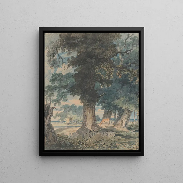 Thomas Girtin - Deer in Windsor Forest.webp